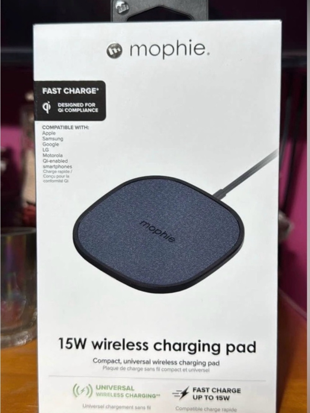 mophie 15W Wireless Charging Pad